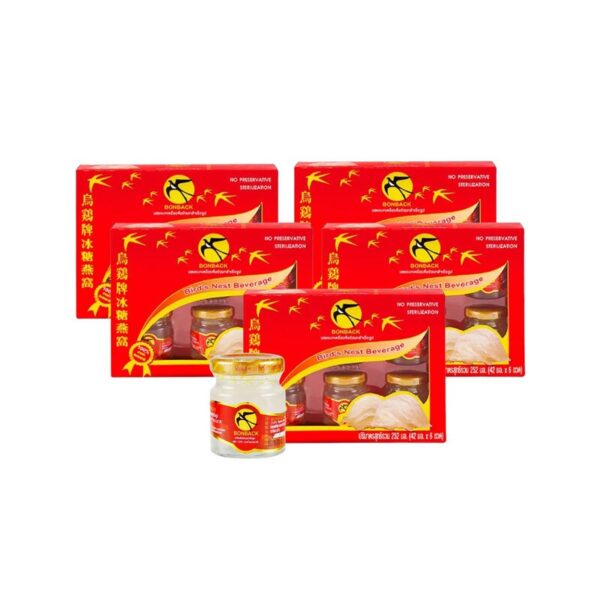 makro-health-p08-04 บอนแบค เครื่องดื่มรังนกสําเร็จรูป สูตรออริจินอล 42 มล. 6 ขวด x 5
