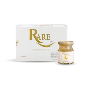 makro-health-p08-20 Rare รังนกแรร์ สูตรน้ําตาลกรวด 75 มล. 1 กล่อง (6ขวด/กล่อง)