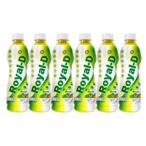 [แพ็ค6ขวด] Royal-D เครื่องดื่มรอแยล-ดี รสผลไม้รวม Mixed Fruits Flavoured Juice With Mineral Brand 330 มล. 1 แพ็ค (6 ขวด)