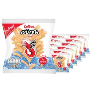 makro-snack-0103 คาลบี้ ข้าวเกรียบกุ้ง รสดั้งเดิม 12 ก. X 12