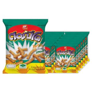 makro-snack-0114 เอฟเอฟ ตอร์ปิโด ข้าวเกรียบ รสผัก 15 ก. x 12