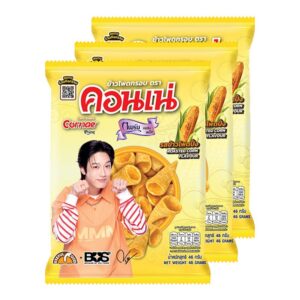 makro-snack-0117 คอนเน่ ไพร์ม ข้าวโพดอบกรอบ 46 ก. x 3
