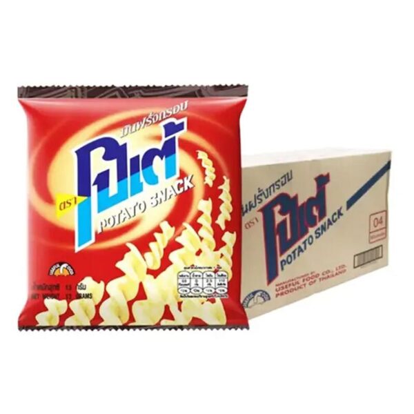 makro-snack-0124 โปเต้ มันฝรั่งกรอบ ยกลัง 13 ก. x 72