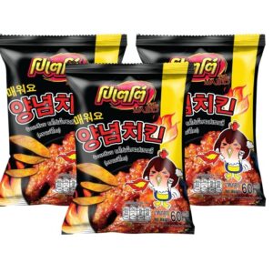 โปเตโต้ เมจิโกะ POTATO MAJIKO ข้าวเกรียบ รสไก่เผ็ดซอสเกาหลี (3ซอง x 60g)