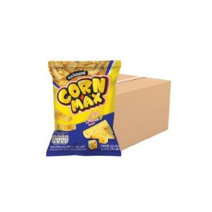 คอร์นแม็กซ์ CORNMAX ขนมข้าวโพดอบกรอบ (ยกลัง24ซอง x 50g)