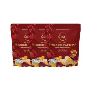 makro-snack-0179 CRUFF ครัฟ มันหลากสีทอดอบกรอบ รสลาเวร่าสโมคปาปริก้า 28ก. x3