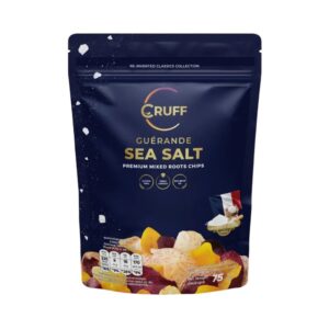 makro-snack-0198 CRUFF ครัฟ มันหลากสีทอดอบกรอบ รสเกลือทะเลเกรฮองเด 75ก.