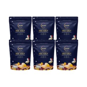 makro-snack-0200 CRUFF ครัฟ มันหลากสีทอดอบกรอบ รสเกลือทะเลเกรฮองเด 75ก. x6