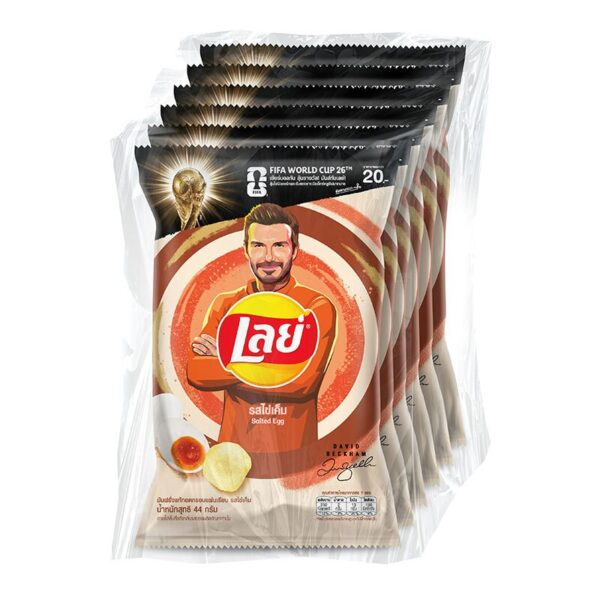 makro-snack-0210 เลย์ คลาสสิค มันฝรั่งแท้ทอดกรอบ รสไข่เค็ม 44 ก. x 6