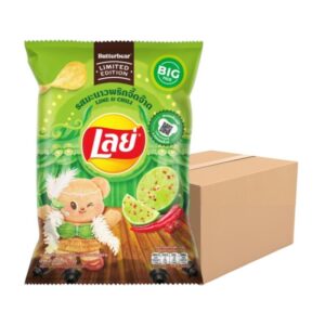makro-snack-0276 เลย์ คลาสสิค รสมะนาวพริกจี๊ดจ๊าด 66 ก. X 24