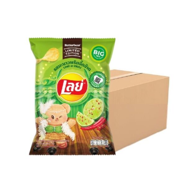 makro-snack-0314 เลย์ คลาสสิค รสมะนาวพริกจี๊ดจ๊าด 66 ก. X 12
