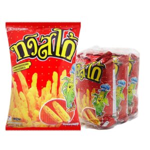 makro-snack-0321 ทวิสโก้ ข้าวโพดอบกรอบ รสบาร์บีคิว 68 ก. x 3