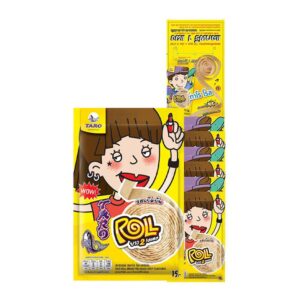 makro-snack-0354 ทาโร ปลาสวรรค์โรลรสเข้มข้น แผงแขวน 13 ก. 6 ชิ้น