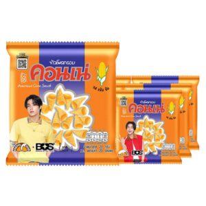 makro-snack-0367 คอนเน่ ข้าวโพดกรอบ 23 ก. x 6