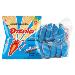 makro-snack-0377 อาริงาโต ปลาหมึกแผ่น 8 ก. x 12