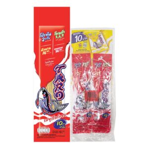 makro-snack-0385 ทาโร ปลาสวรรค์ รสซุปเปอร์แซ่บ 10 ก. x 6