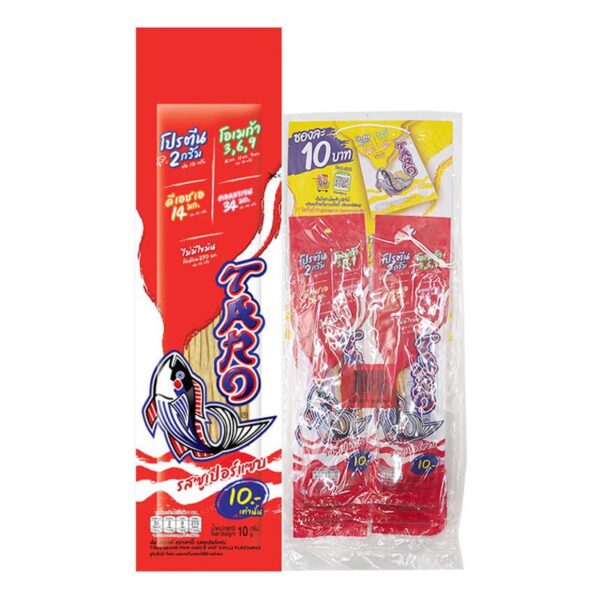 ทาโร ปลาสวรรค์ รสซุปเปอร์แซ่บ 10 ก. x 6