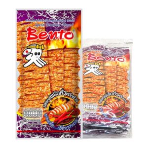 makro-snack-0393 เบนโตะ หมึกอบ พริกคั่วหมึกย่าง 18 ก. x 6