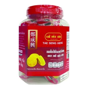 makro-snack-0405 แต้เซ่งเฮง เปี๊ยะถั่วมะพร้าวใบเตย โหล 960 ก.