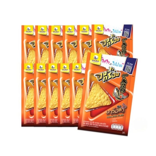 ทาโร ปลาสวรรค์อบกรอบ รสบาร์บีคิว 18 กรัม x12