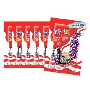 makro-snack-0436 ทาโร ปลาสวรรค์ รสซูเปอร์แซบ 30 กรัม x6