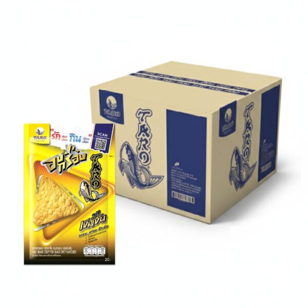 makro-snack-0475 ทาโร ปลาสวรรค์อบกรอบ รสเข้มข้น 18 กรัม x36