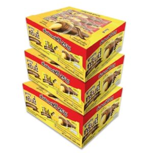 กรินนี่ รสกล้วย เคลือบช็อกโกแลต 15g (กล่อง 12 ชิ้น) x3
