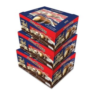 makro-snack-0489 กรินนี่ รสโกโก้มิ้ลค์ 15g (กล่อง 12 ชิ้น) x3