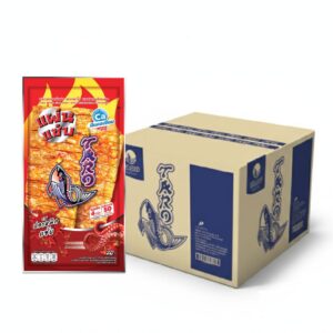 makro-snack-0490 ทาโร ปลาสวรรค์แผ่น รสปลาหมีกแซ่บ 15 กรัม x36