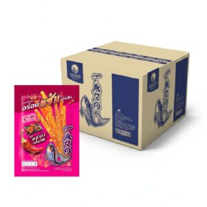makro-snack-0496 ทาโร ปลาสวรรค์ชุบน้ําจิ้ม รสหม่าล่าเสฉวน 18 กรัม x36