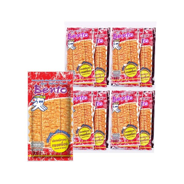 makro-snack-0534 เบนโตะ ปลาหมึกอบทรงเครื่อง 18 ก. 6 ชิ้น x 20
