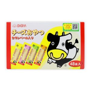 makro-snack-0548 โอกิยะ ชีสสติ๊ก ชีสนมฮอกไกโด ชีสแท่ง ชีสวัว 134 กรัม Cheese Stick (OHGIYA Brand)