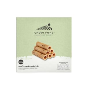 makro-snack-0660 ทองม้วน รสต้นตํารับ ขนาด 192 กรัม (ยกลัง 12 กล่อง) ORIGINAL COCONUT ROLL 192 g x 12 boxes
