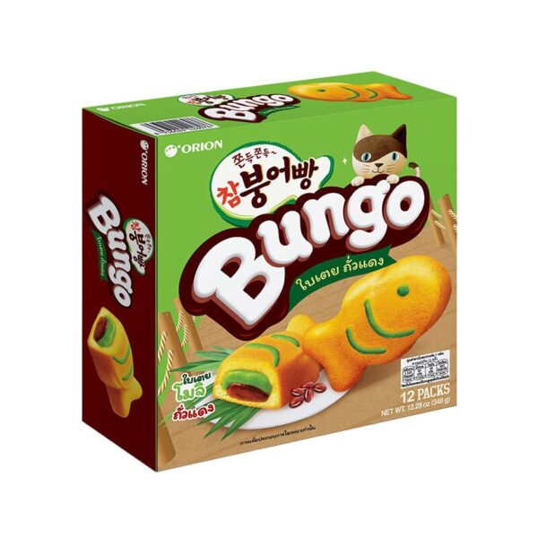 makro-snack-0670 โอริออน บุงโกะเค้กใบเตยถั่วแดง 348 ก.