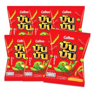 makro-snack-0674 บันบัน รสฮอต ชิลลี่60g.20บ.(1x6)