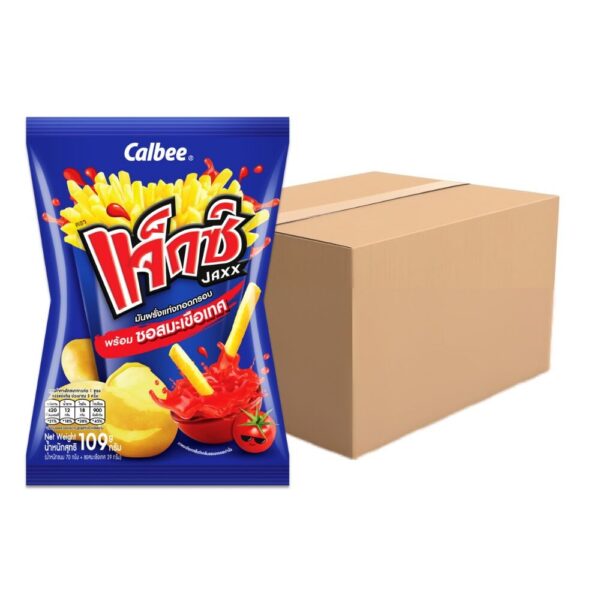 แจ็กซ์ ซอสมะเขือเทศ109g (น้ําหนักขนม 70g.) 30บ.(1x12)