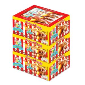 กรินนี่ รสคาราเมลป๊อปคอร์น เคลือบรสช็อกโกแลต 15g (กล่อง 12 ชิ้น) x3