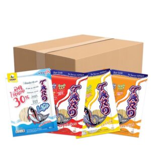 ทาโร ปลาสวรรค์ 50 กรัม รวมรส (ยกกล่อง 24 ซอง)