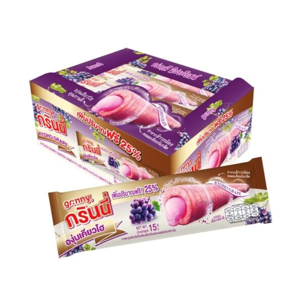 กรินนี่ รสองุ่นเคียวโฮ เคลือบรสองุ่นเคียวโฮ 15g (กล่อง 12 ชิ้น)