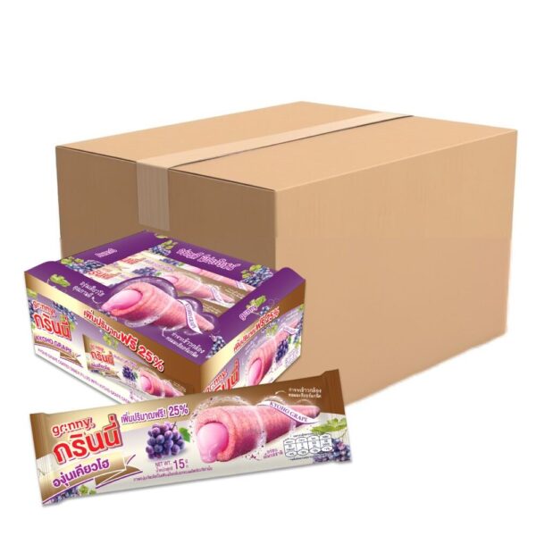 กรินนี่ รสองุ่นเคียวโฮ เคลือบรสองุ่นเคียวโฮ 15g (กล่อง 12 ชิ้น) x12