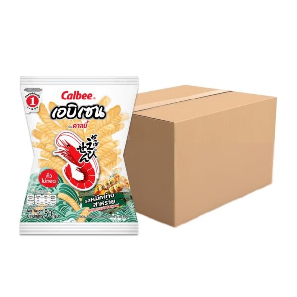 คาลบี้ รสหมึกย่างสาหร่าย50g.20บ.(1x24)
