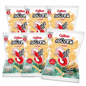 คาลบี้ รสหมึกย่างสาหร่าย50g.20บ.(1x6)