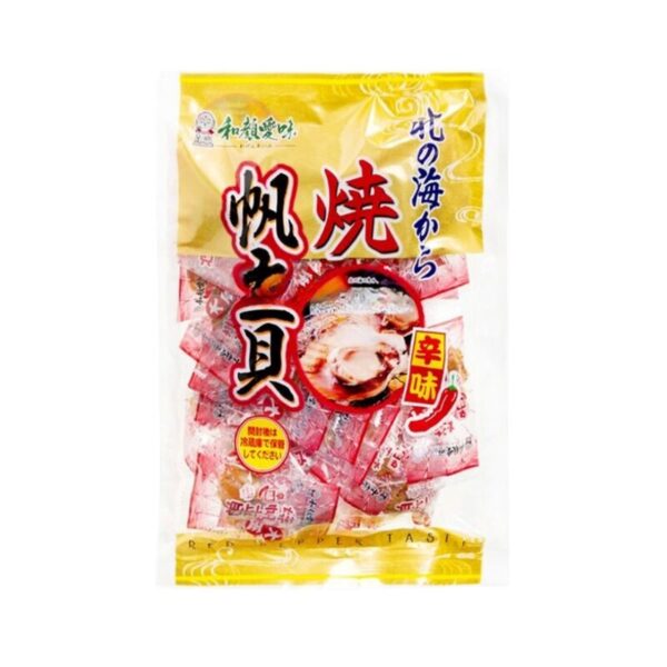 makro-snack-0764 Ichiei Grilled Scallop Spicy - หอยเชลล์ย่าง รสสไปซี่ ขนาด 75 กรัม