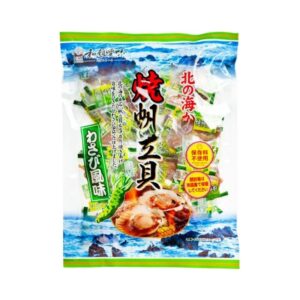 makro-snack-0765 Ichiei Grilled Scallop Wasabi - หอยเชลล์ย่าง รสวาซาบิ ขนาด 75 กรัม
