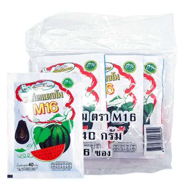 เอ็ม16 เมล็ดแตงโมอบ 40 ก. x 6