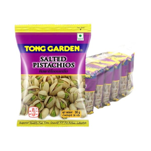 makro-snack-0821 ทองการ์เด้น ถั่วพิสตาชิโออบเกลือ 30 ก. x 6