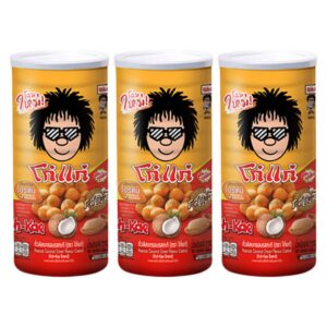 makro-snack-0831 โก๋แก่ ถั่วลิสงอบกรอบ รสกะทิ 225 ก. x 3