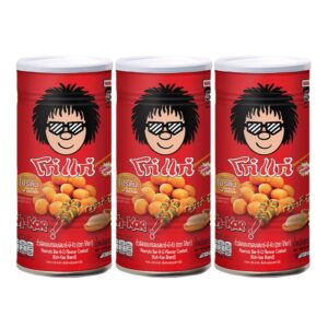 makro-snack-0847 โก๋แก่ ถั่วลิสงอบกรอบ รสบาร์บีคิว 200 ก. x 3