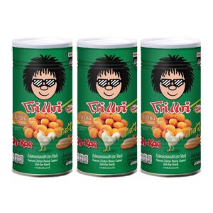 โก๋แก่ ถั่วลิสงอบกรอบ รสไก่ 200 ก. x 3