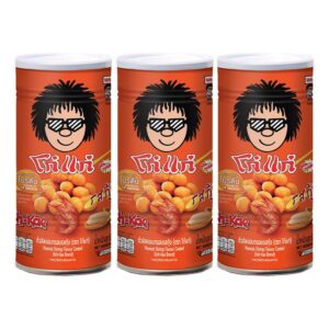 makro-snack-0849 โก๋แก่ ถั่วลิสงอบกรอบ รสกุ้ง 200 ก. x 3